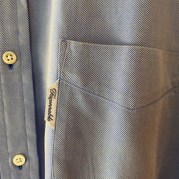 FACCONABLE Men’s Button Down Dress Shirt - Picture 4 of 6